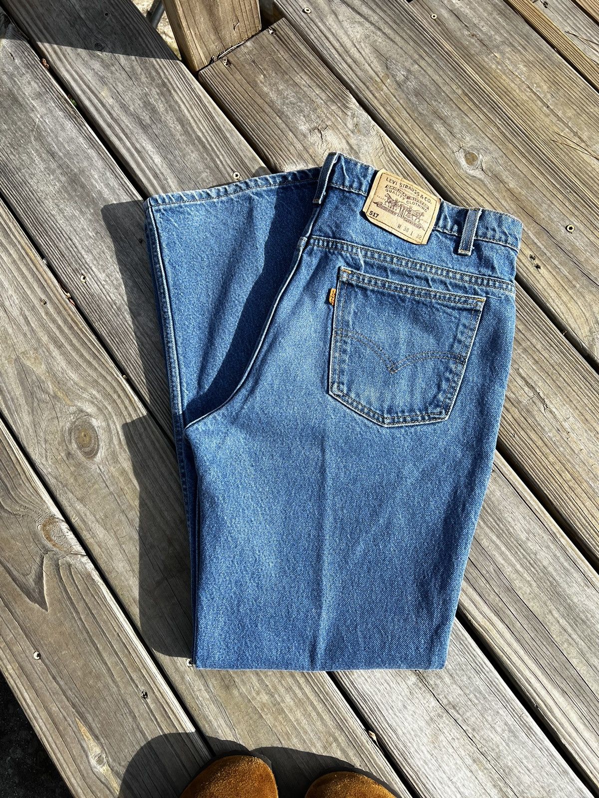 Levi's Vintage Clothing × Vintage Vintage orange tab Levi’s Size US 38 / EU 54 - 1 Thumbnail