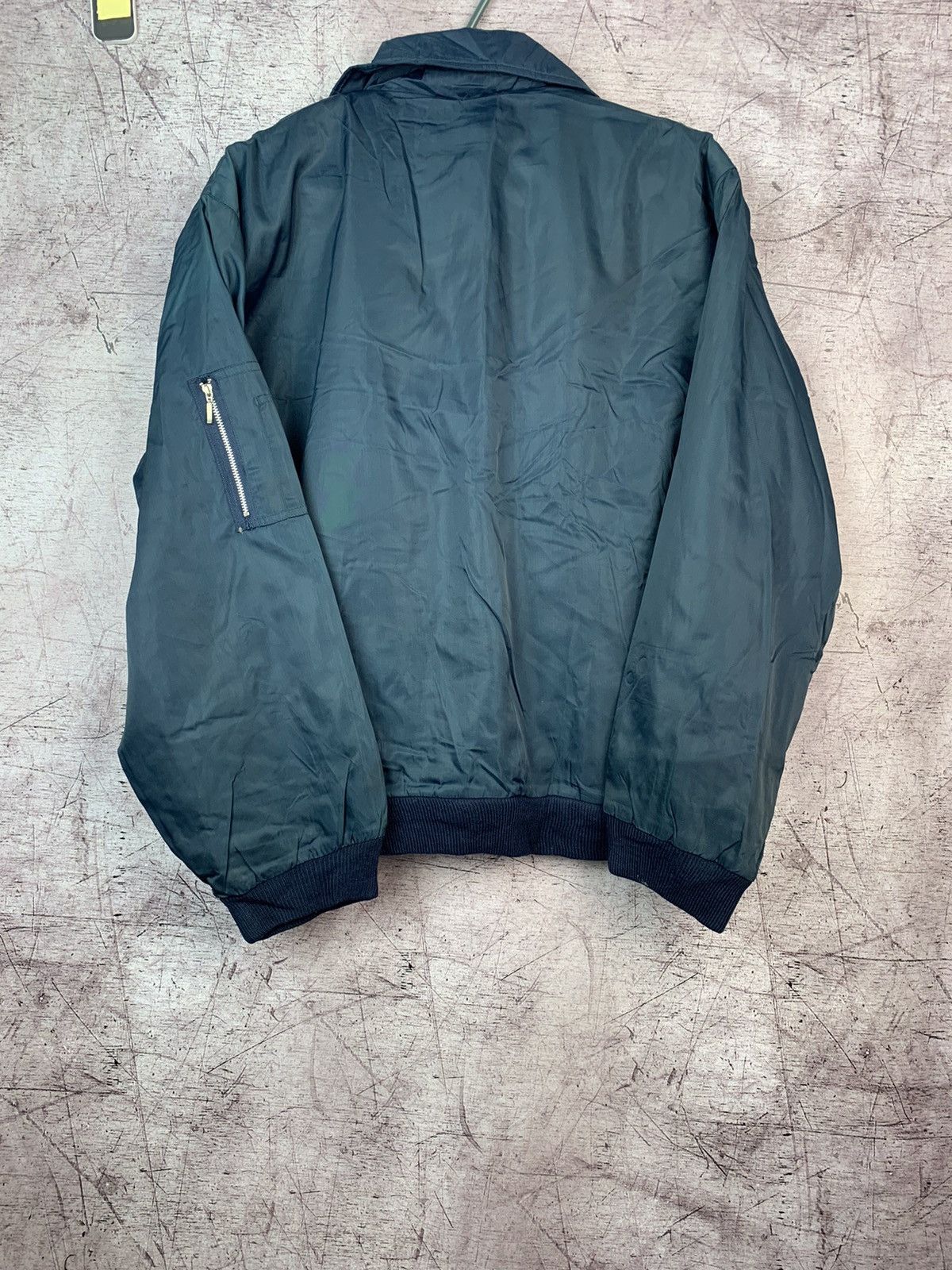 Vintage Vintage MA 1 Bomber Jacket Military Flyers Nylon Size US L / EU 52-54 / 3 - 4 Thumbnail