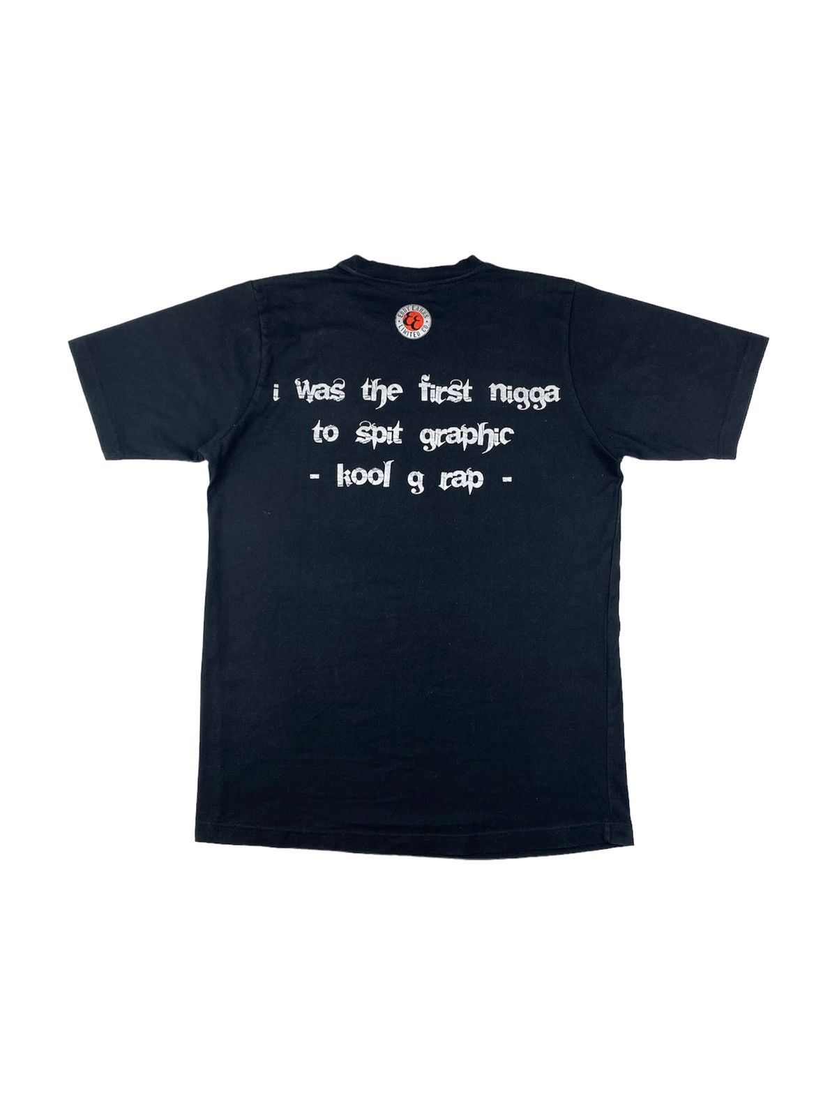 Band Tees × Rap Tees × Vintage I WAS FIRST NIGGA ROOL G RAP T Shirt Hip-Hop Y2K Streetwear Size US M / EU 48-50 / 2 - 1 Thumbnail