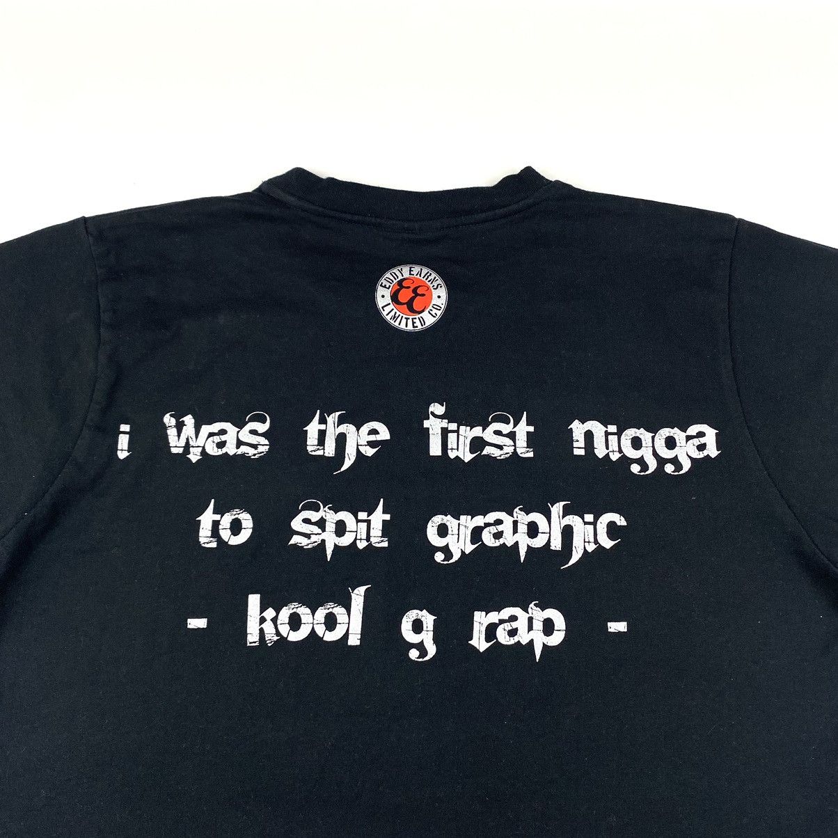 Band Tees × Rap Tees × Vintage I WAS FIRST NIGGA ROOL G RAP T Shirt Hip-Hop Y2K Streetwear Size US M / EU 48-50 / 2 - 8 Thumbnail