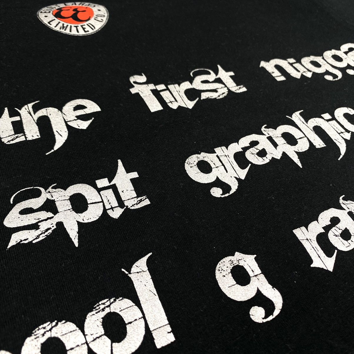 Band Tees × Rap Tees × Vintage I WAS FIRST NIGGA ROOL G RAP T Shirt Hip-Hop Y2K Streetwear Size US M / EU 48-50 / 2 - 10 Thumbnail