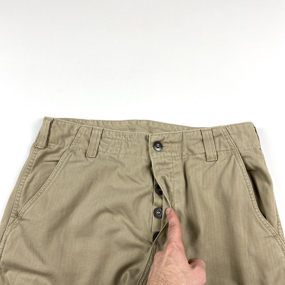 Levi's Rare! Vintage Levi’s Cargo Pants Japan Military Travis Scott Size US 36 / EU 52 - 4 Thumbnail