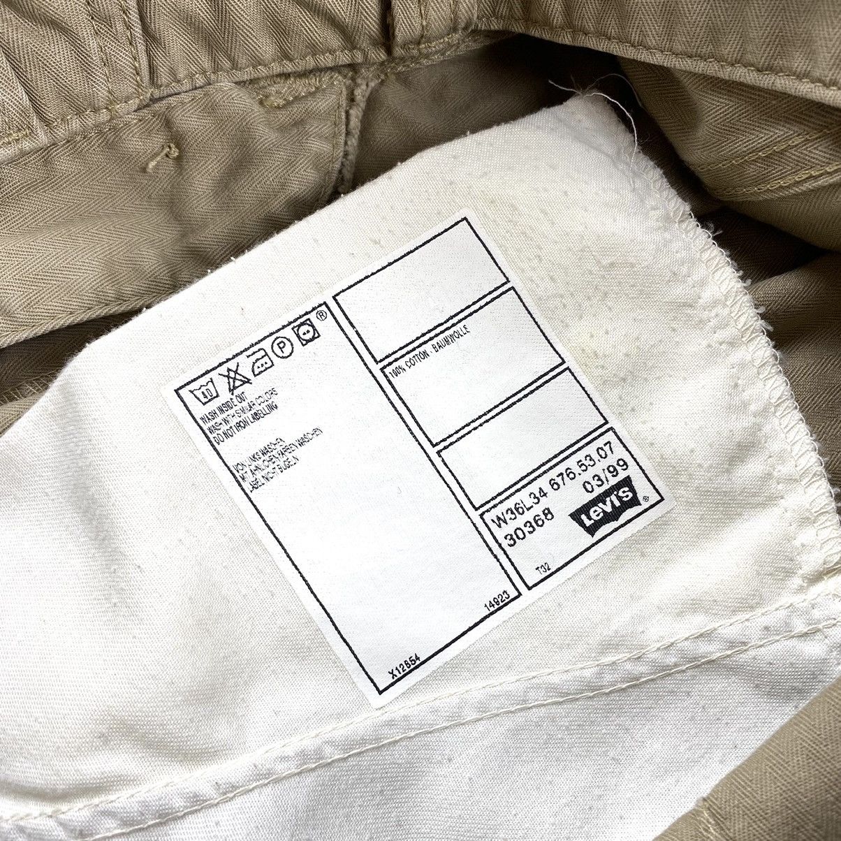 Levi's Rare! Vintage Levi’s Cargo Pants Japan Military Travis Scott Size US 36 / EU 52 - 9 Thumbnail