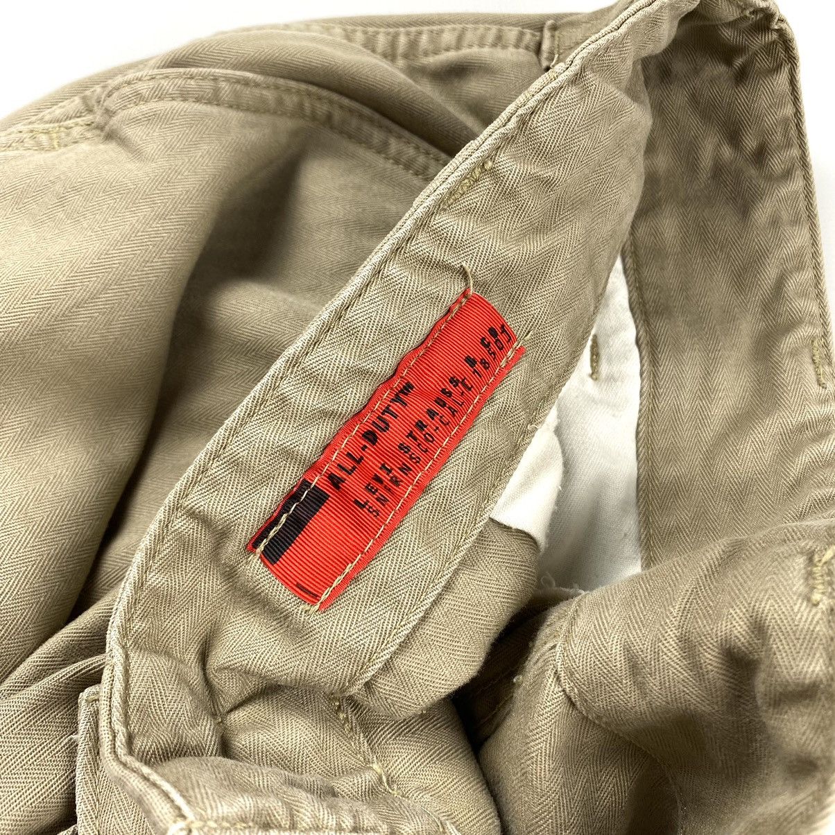 Levi's Rare! Vintage Levi’s Cargo Pants Japan Military Travis Scott Size US 36 / EU 52 - 8 Thumbnail