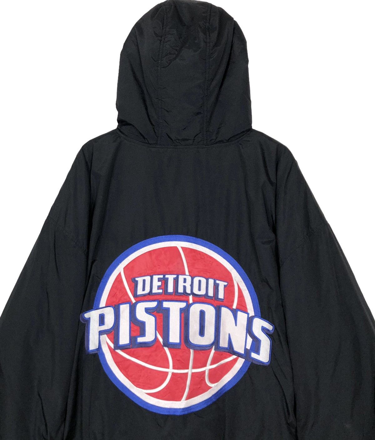 NBA Vintage NBA Detroit Pistons Nylon Varsity Jacket Big Logo Size US XXL / EU 58 / 5 - 11 Thumbnail