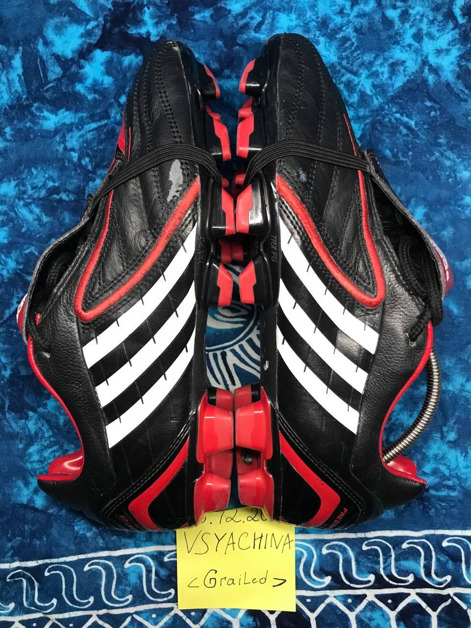 Adidas × Vintage 2007 ADIDAS PREDATOR ABSOLUTE TRX FOOTBALL BOOTS Size US 7 / EU 40 - 2 Thumbnail