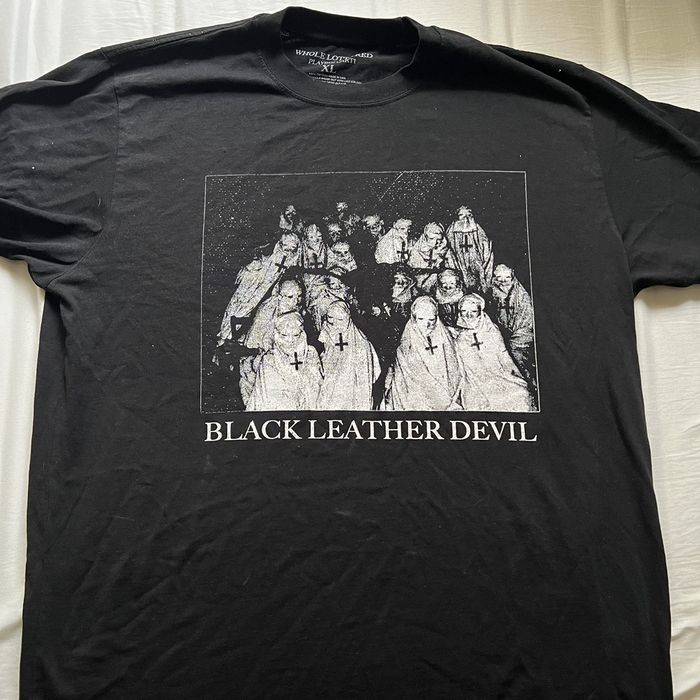 Tour Tee BLACK LEATHER DEVIL PLAYBOI CARTI TSHIRT Grailed