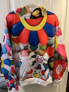 J Balvin x Takashi Murakami Rainbow Flower Hoodie