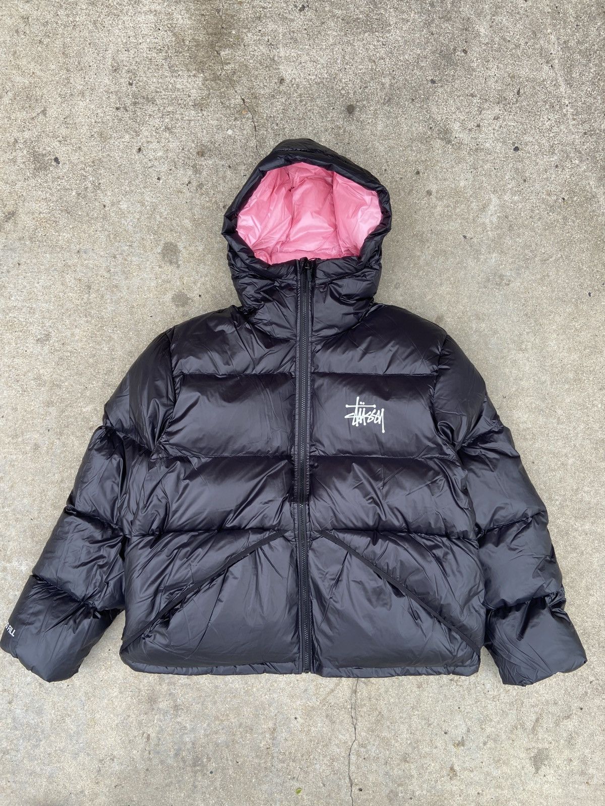 Stussy Stussy Micro Ripstop Down Parka Black | Grailed