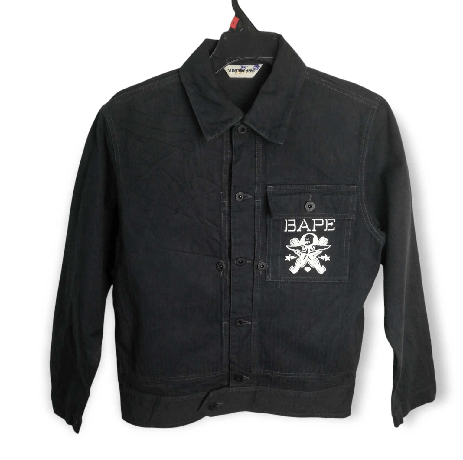 Bape × Nigo Vintage A Bathing Ape Classics Bape Denim Jacket | Grailed