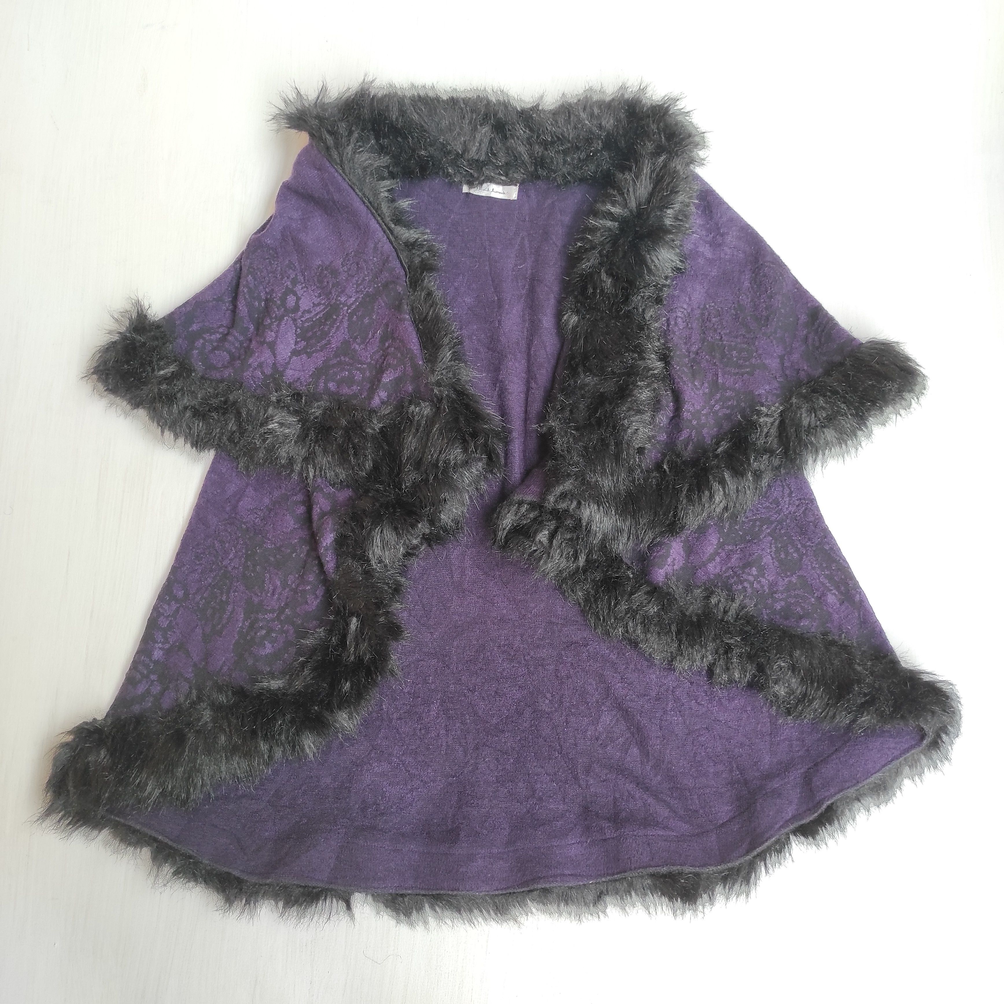Hysteric Glamour Mind Luck Faux Fur Cardigan Size ONE SIZE - 5 Thumbnail