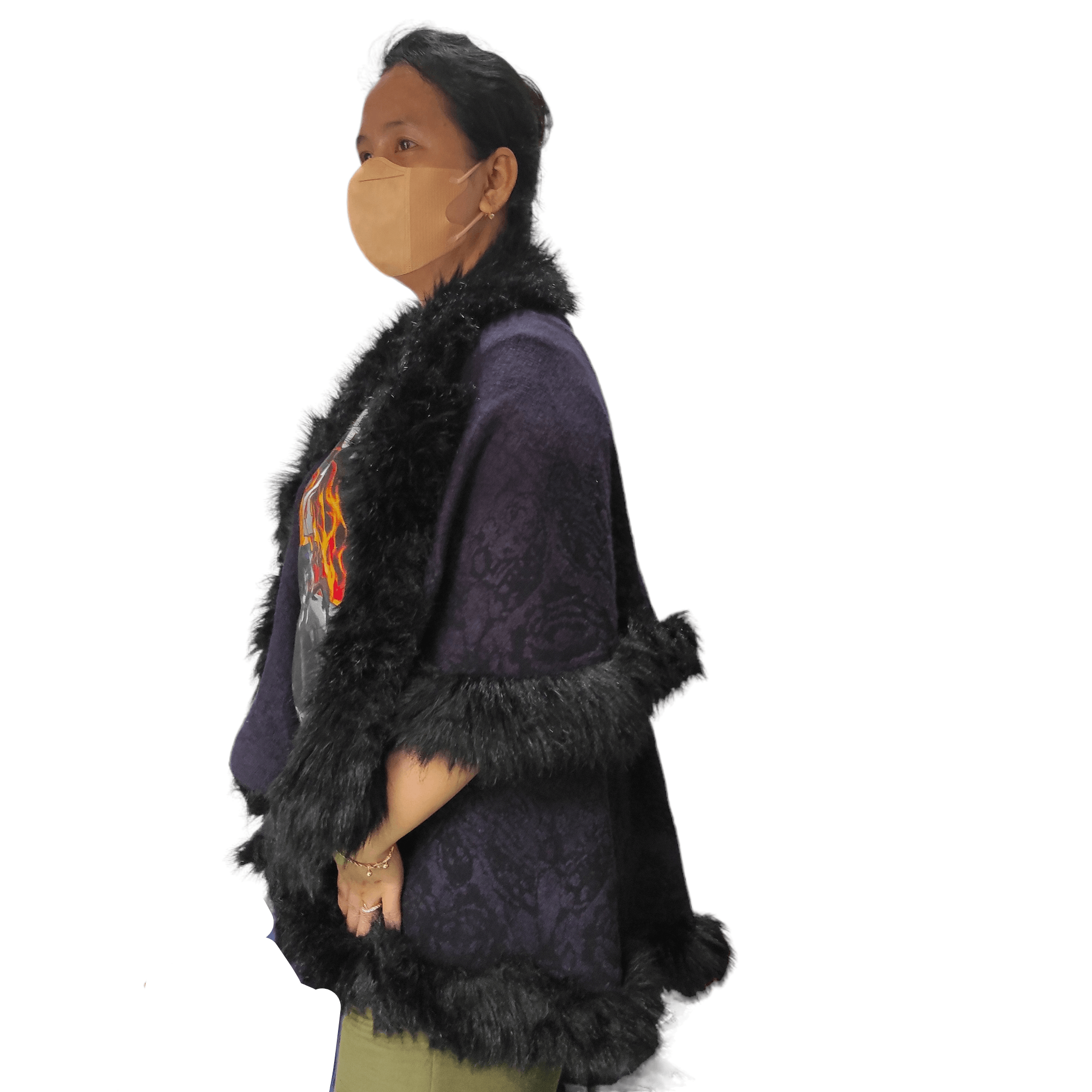 Hysteric Glamour Mind Luck Faux Fur Cardigan Size ONE SIZE - 4 Thumbnail