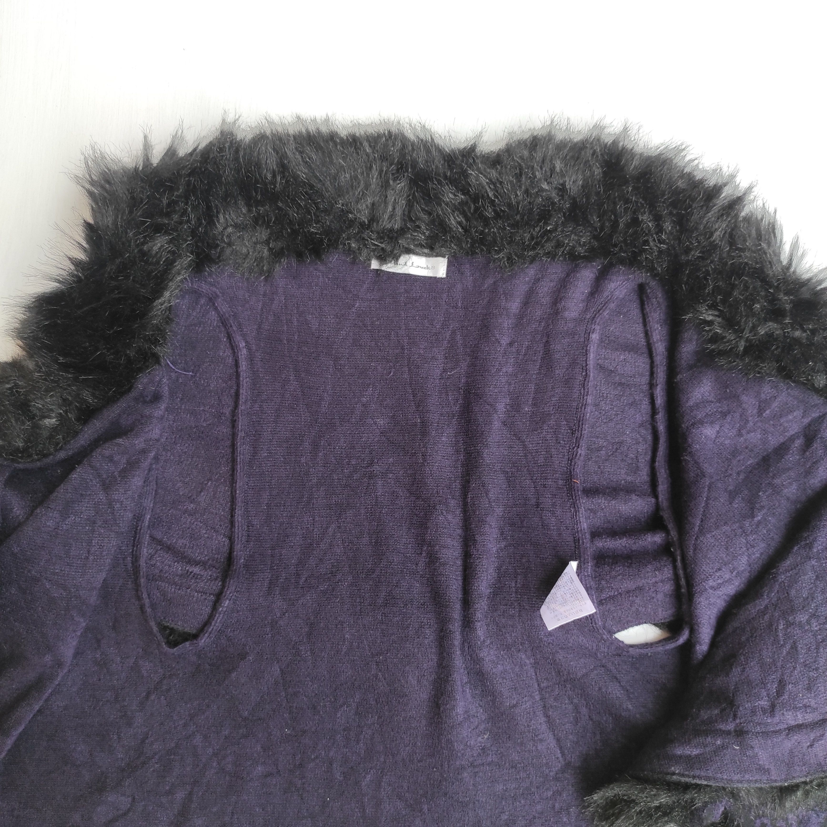 Hysteric Glamour Mind Luck Faux Fur Cardigan Size ONE SIZE - 9 Thumbnail