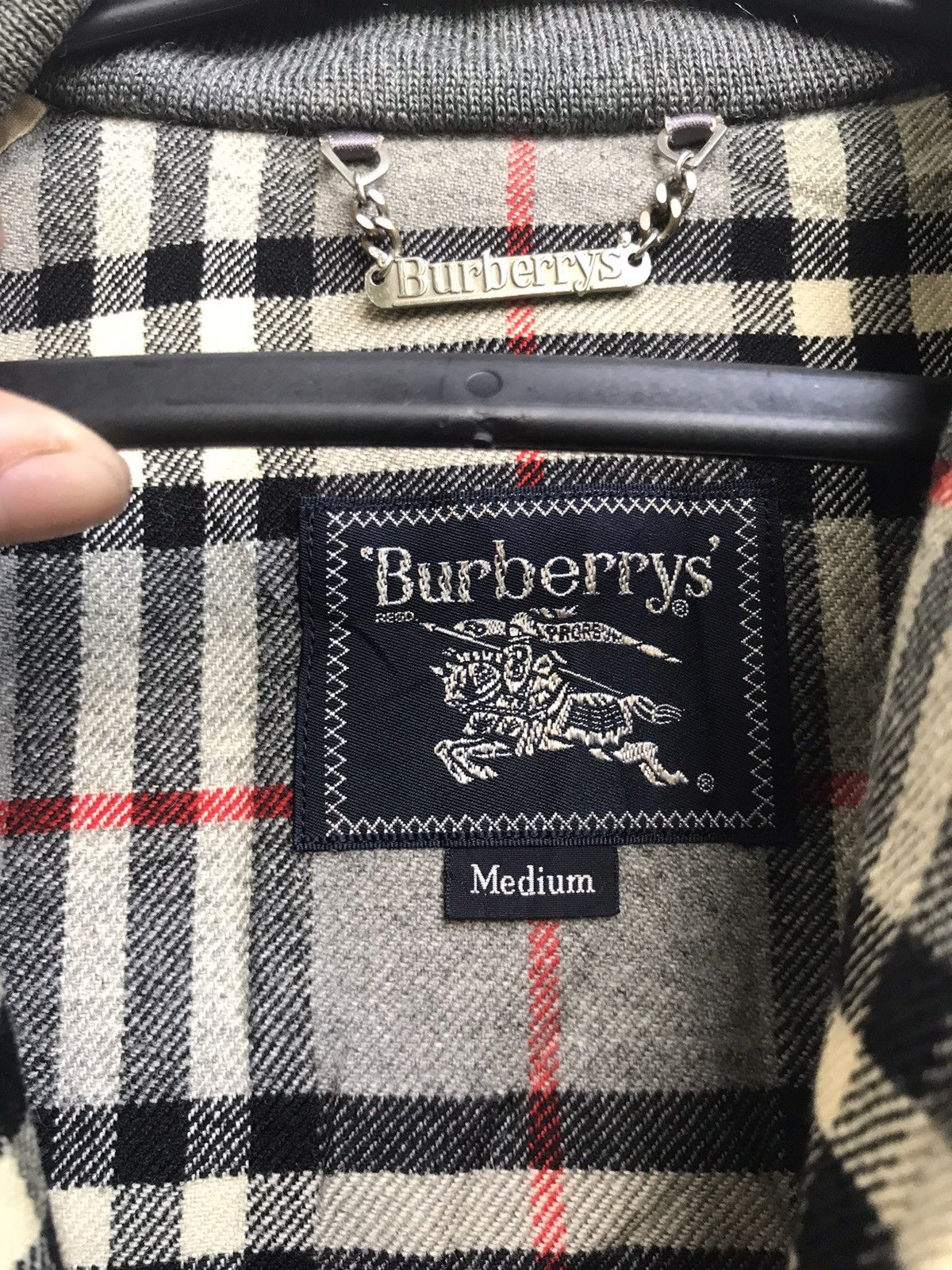 Burberry Prorsum Vintage Burberry’s Prorsum Wool Classic Nova Check Jacket Size US S / EU 44-46 / 1 - 10 Thumbnail