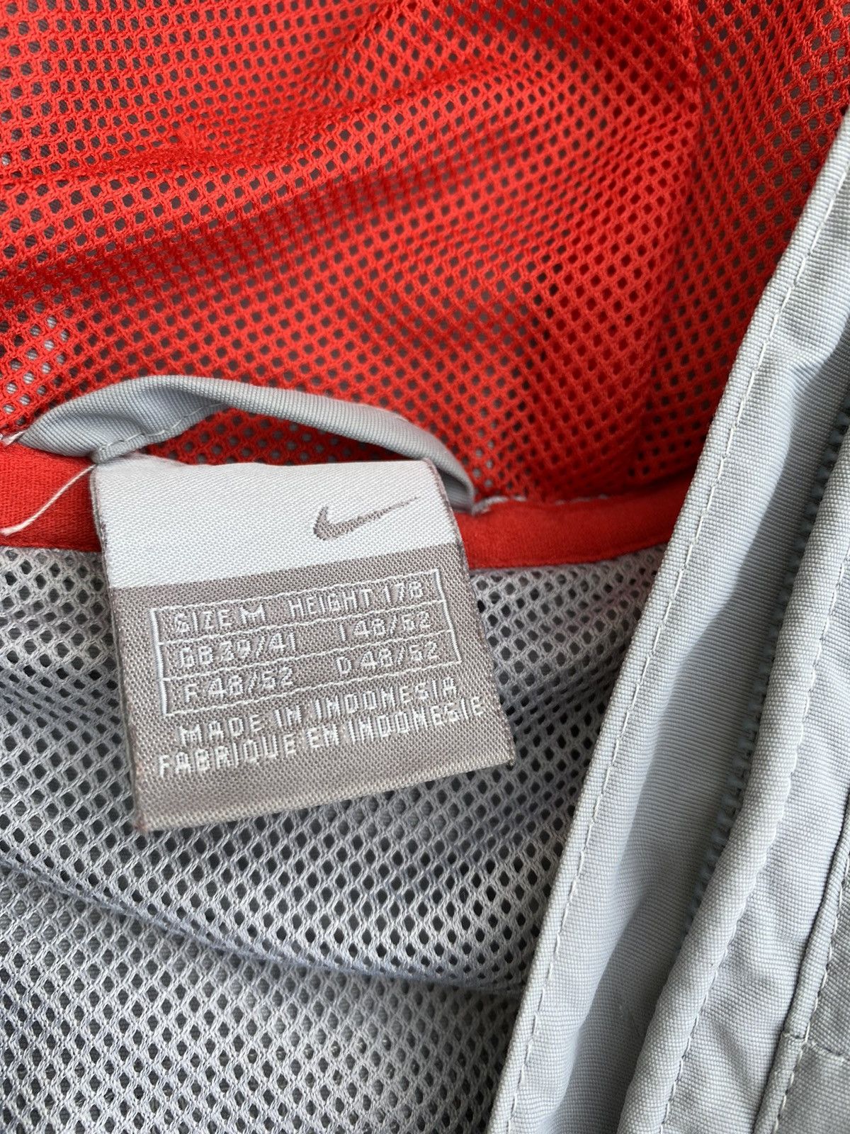 Nike × Vintage Vintage Nike Athletic Spell Out Anorak Jacket Rare Y2K Size US M / EU 48-50 / 2 - 5 Thumbnail