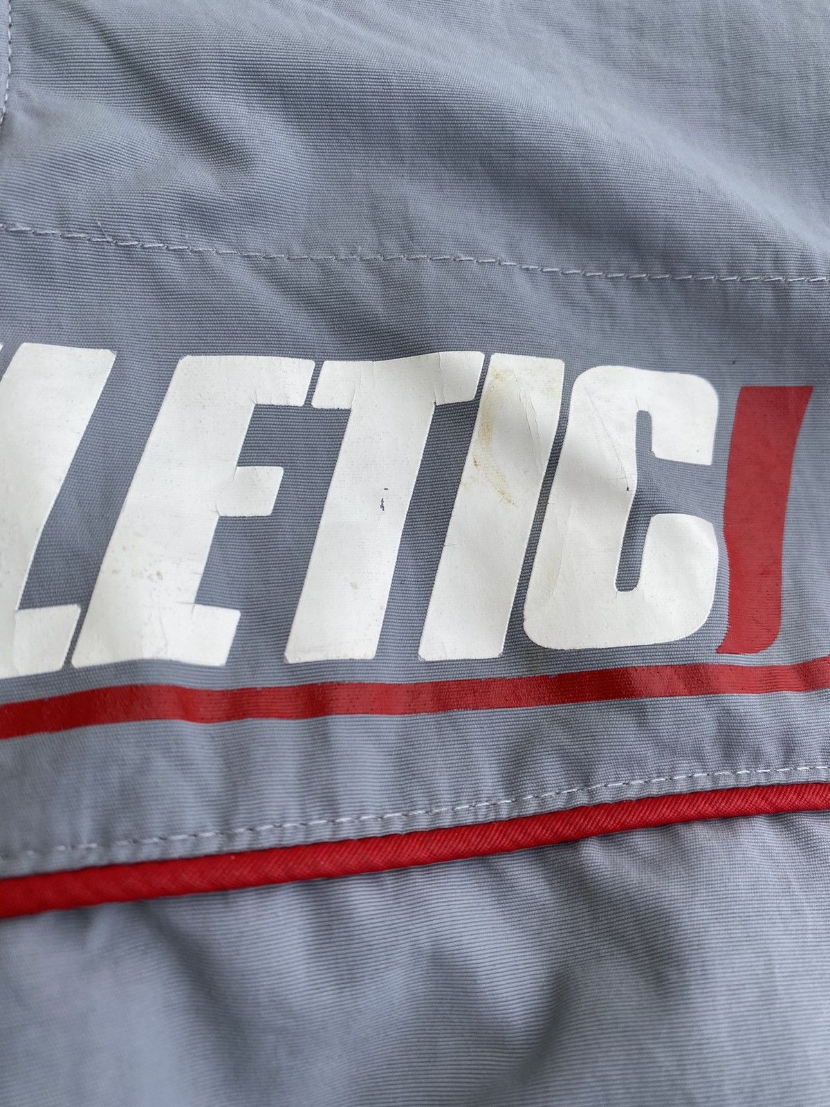 Nike × Vintage Vintage Nike Athletic Spell Out Anorak Jacket Rare Y2K Size US M / EU 48-50 / 2 - 4 Thumbnail