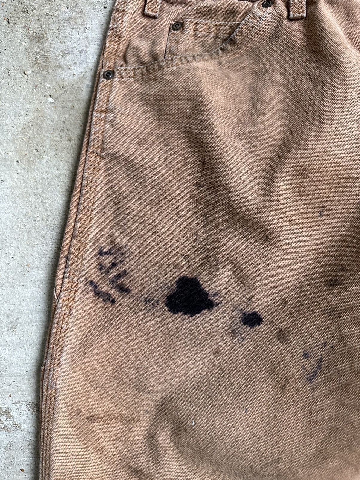 Dickies × Vintage Vintage Dickies Distressed stained carpenter pants Size US 36 / EU 52 - 5 Thumbnail