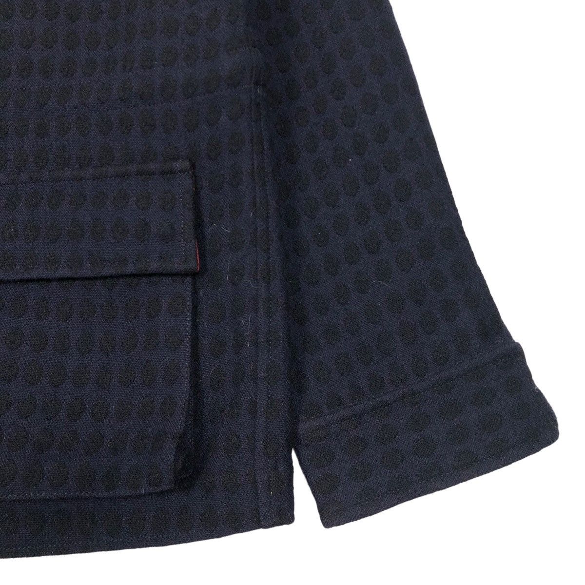 Japanese Brand Vintage Bamboo Craft Mock Neck Wool Light Jacket Size US M / EU 48-50 / 2 - 9 Thumbnail