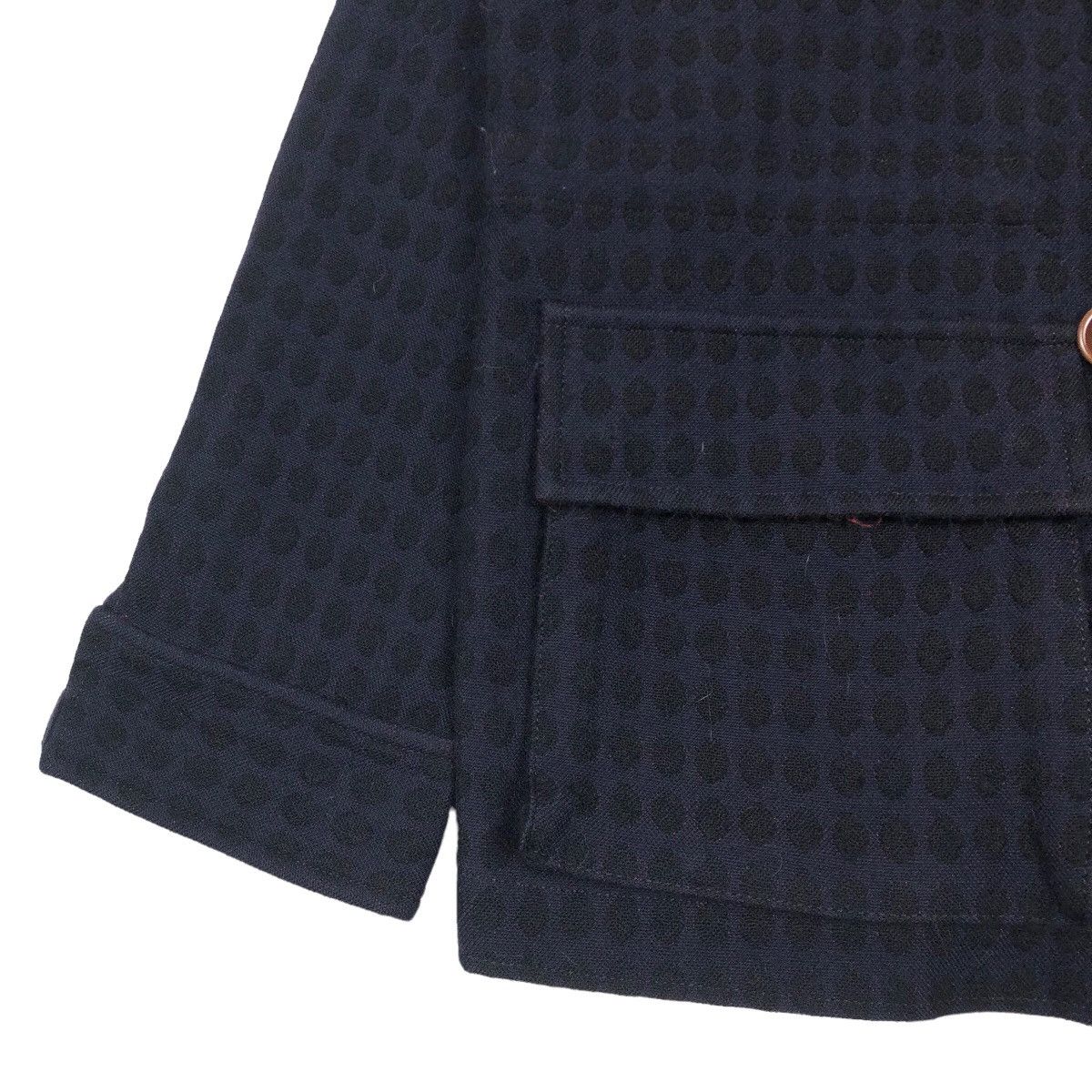 Japanese Brand Vintage Bamboo Craft Mock Neck Wool Light Jacket Size US M / EU 48-50 / 2 - 4 Thumbnail