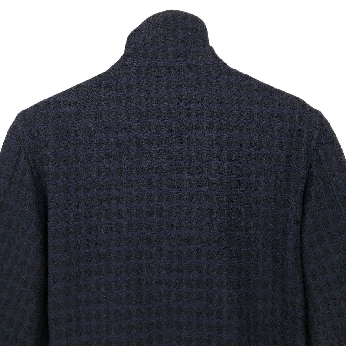 Japanese Brand Vintage Bamboo Craft Mock Neck Wool Light Jacket Size US M / EU 48-50 / 2 - 11 Thumbnail