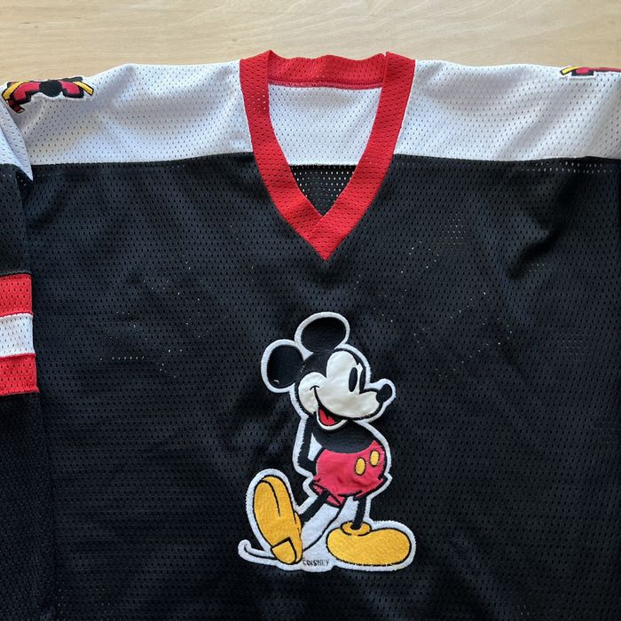 Vintage Vintage Mickey Mouse Hockey Jersey Multicolor 90s Sportswear ...