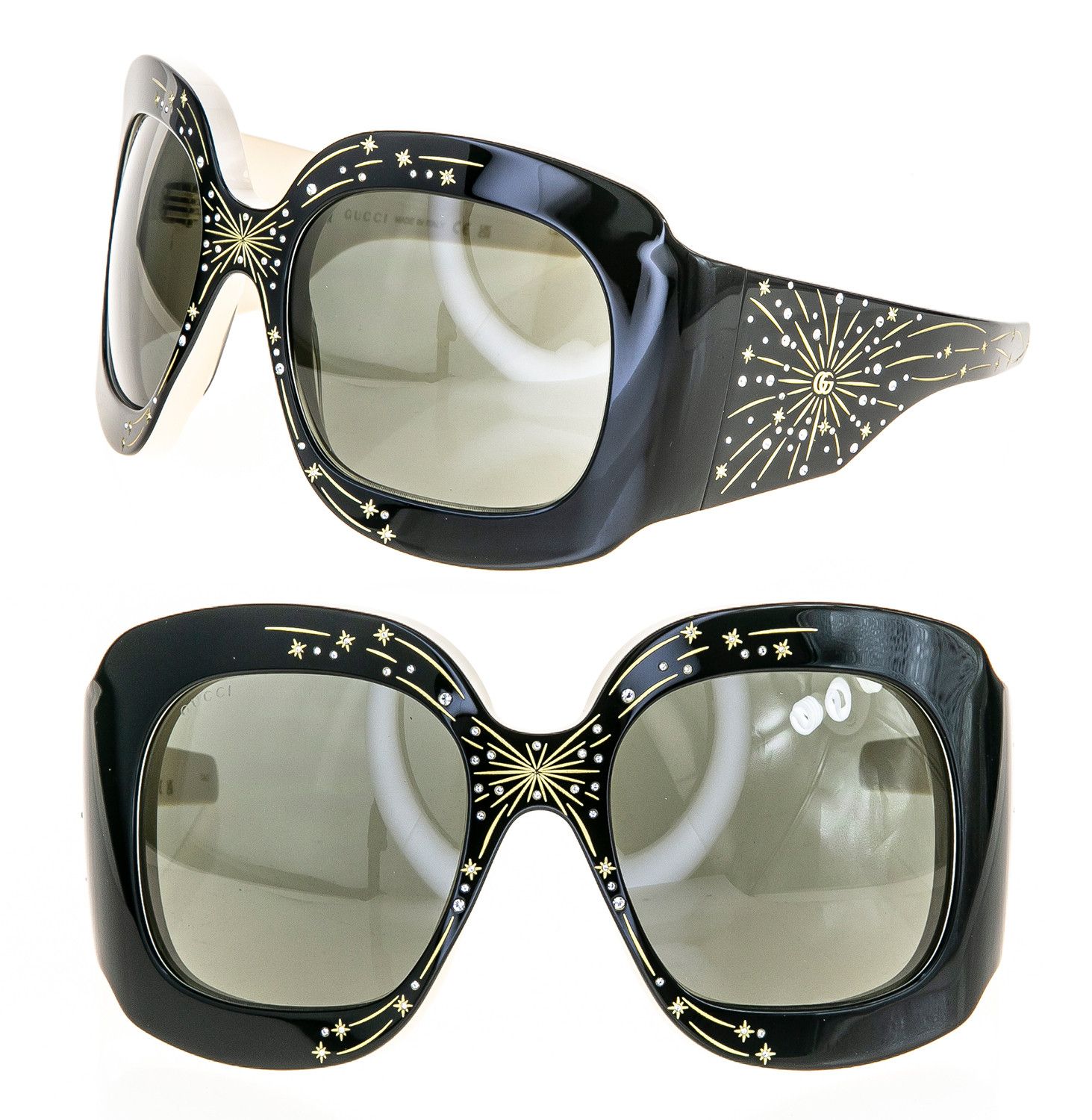 GUCCI HOLLYWOOD COSMOGONIE 1093 Black Sunglasses GG1093S