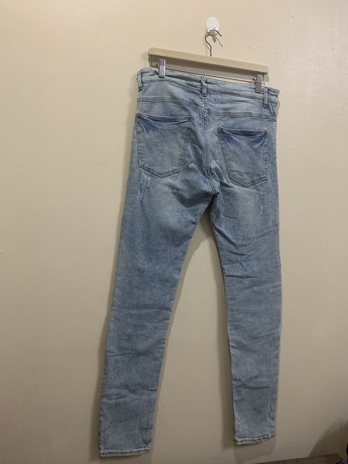 Divided × H&M VTG Divided Distressed Skinny Denim Size US 32 / EU 48 - 8 Thumbnail