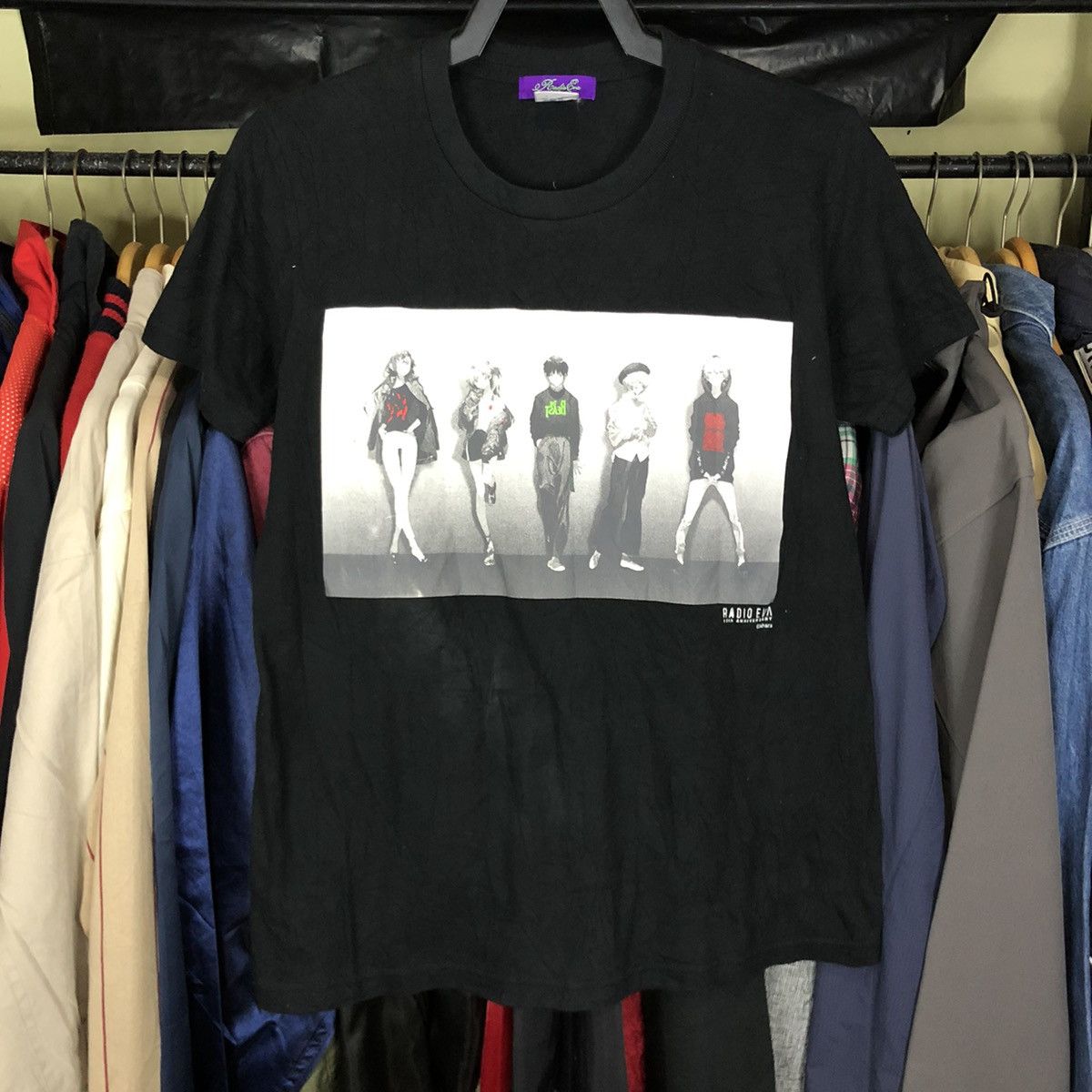 Anime × Japanese Brand Neon Genesis Evangelion Radio Eva Aniversarry 10th Size US M / EU 48-50 / 2 - 1 Thumbnail