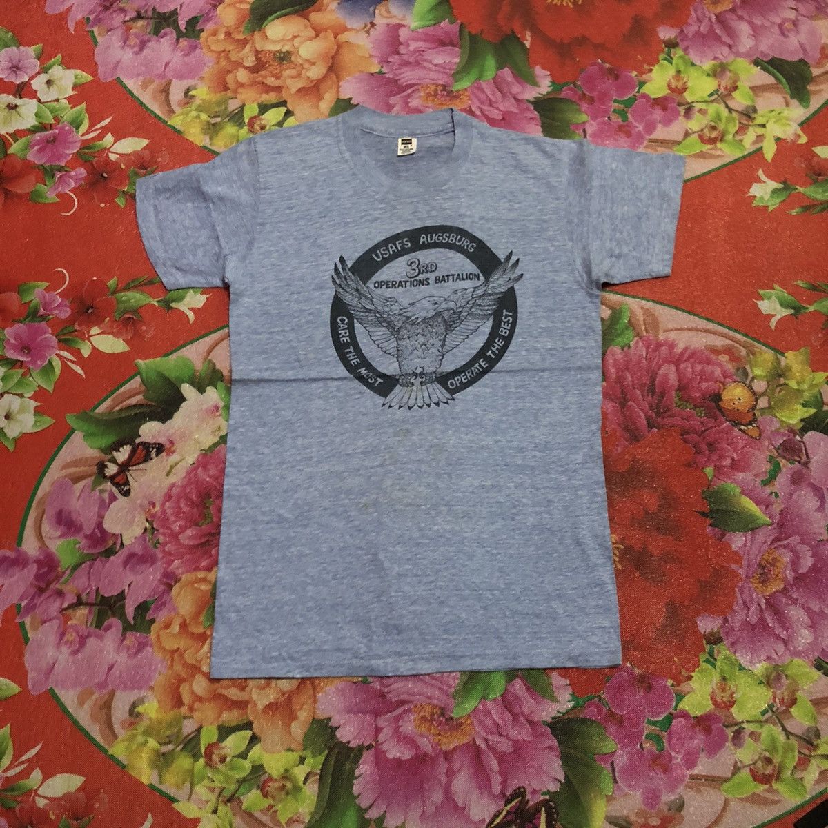 Hanes × Vintage Vintage 70/80s Hanes Tee 2 blend Size US M / EU 48-50 / 2 - 1 Thumbnail