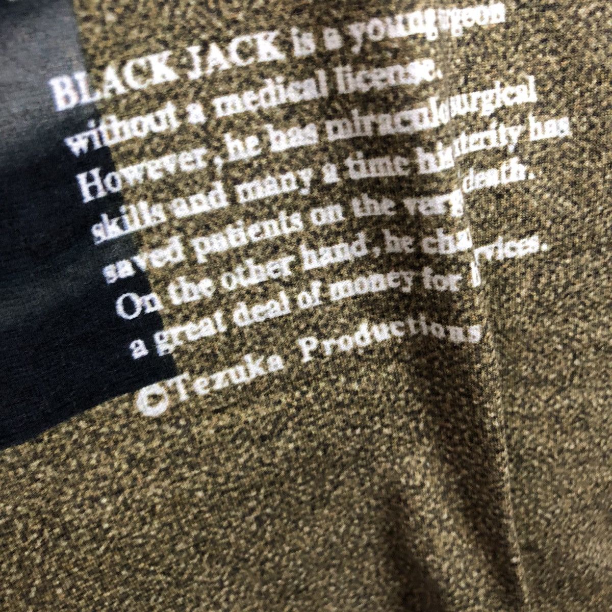 Anime Vintage 00S Black Jack Anime Japan All Over Print Size US M / EU 48-50 / 2 - 6 Thumbnail