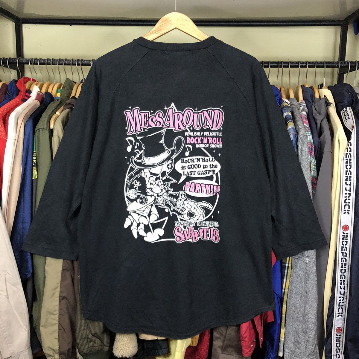 Band Tees Sabbat 13 Elegarden Devilishly Delightful Rock N Roll Horor Size US XL / EU 56 / 4 - 1 Thumbnail