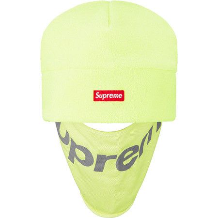 Supreme FW22 DS NEW Supreme Polartec Facemask Beanie Black BOX 