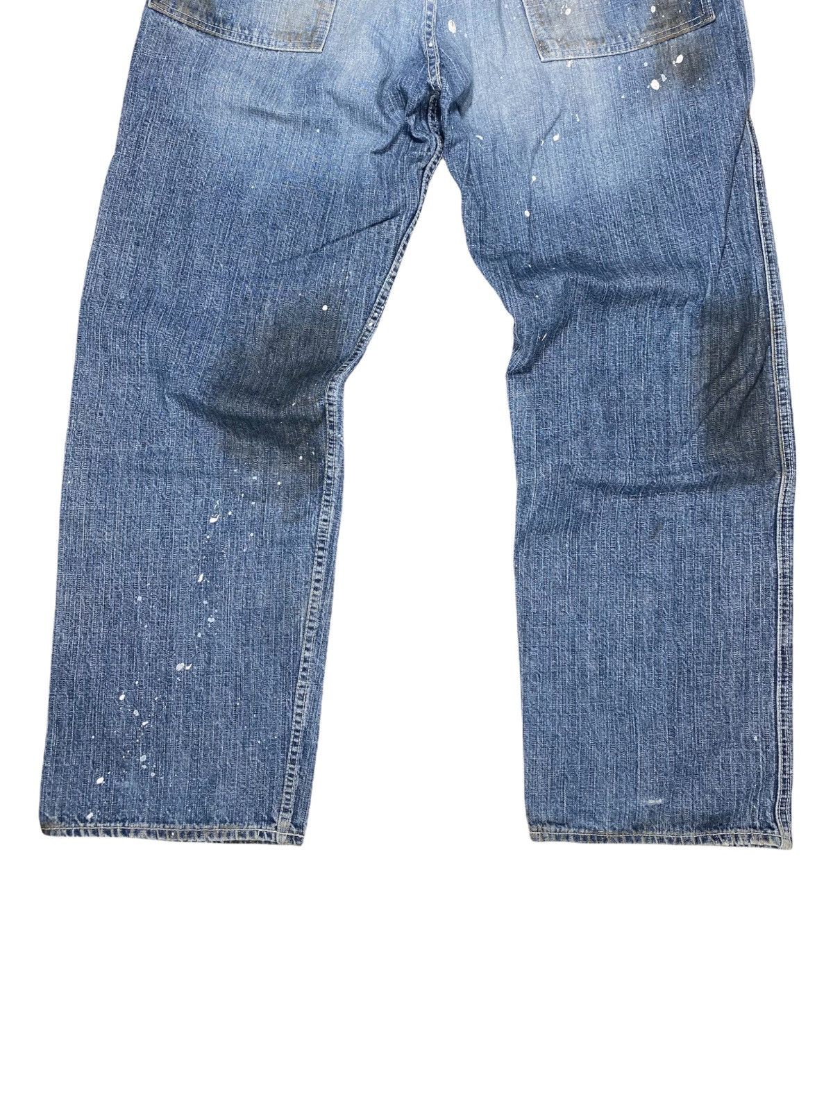 MasterPiece Masterpiece Japan x Corona Utility Paint Splatter Denim Size US 35 - 8 Thumbnail