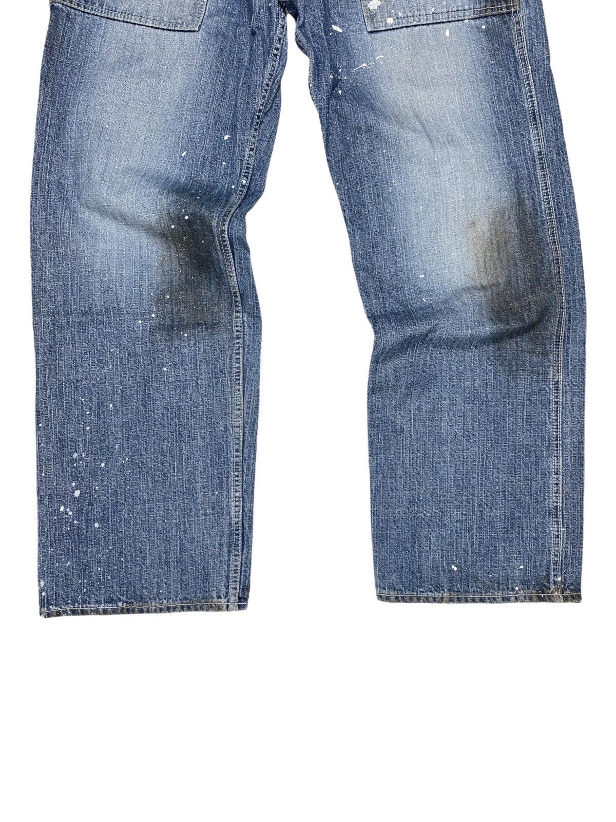 MasterPiece Masterpiece Japan x Corona Utility Paint Splatter Denim Size US 35 - 6 Thumbnail