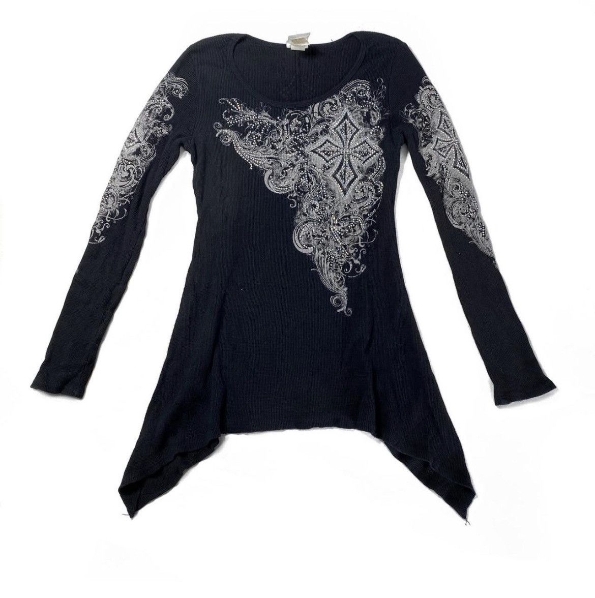 Vintage Vintage Graphic Grunge Longsleeve Size L / US 10 / IT 46 - 1 Thumbnail