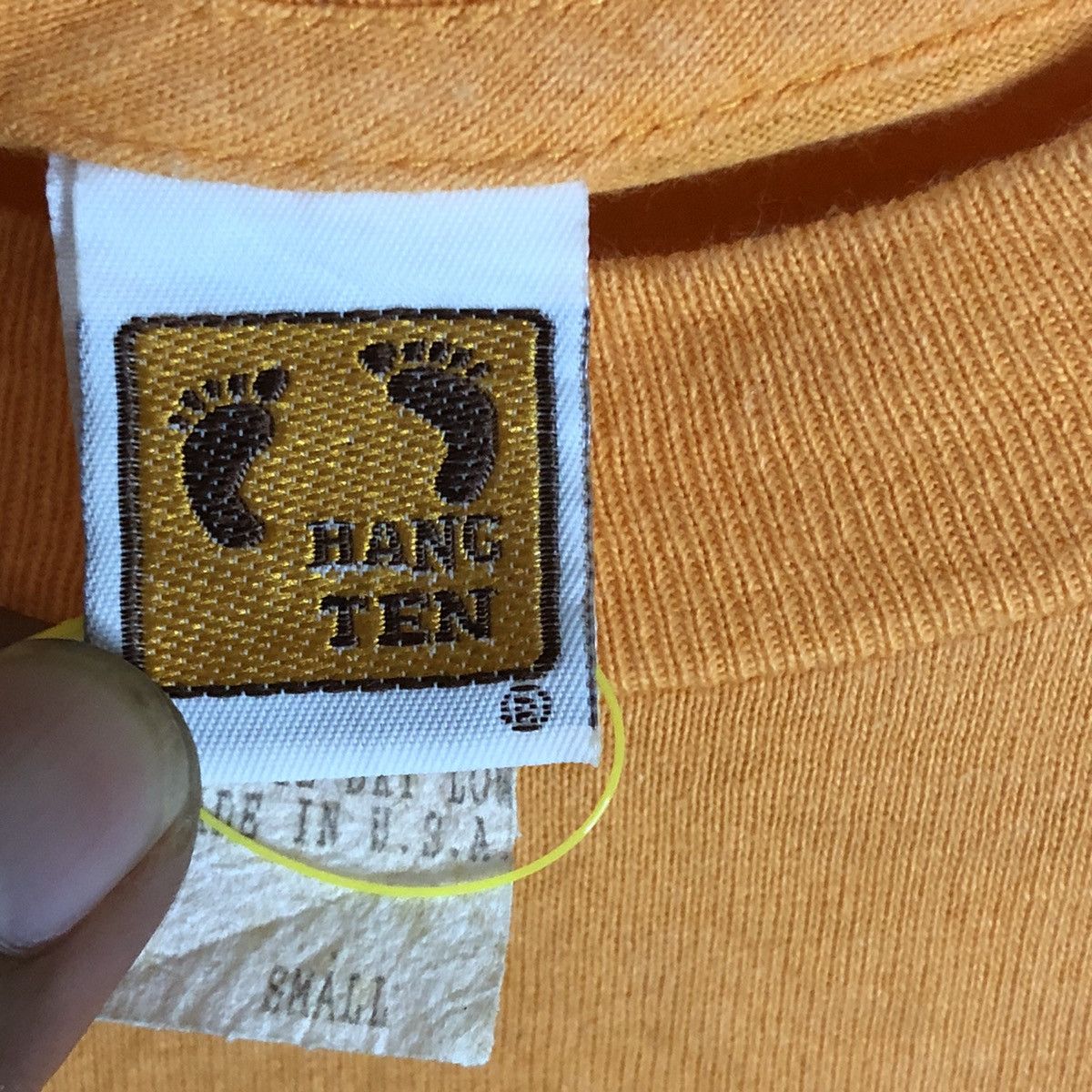 Hang Ten × Vintage Vintage 90s Hang Ten Tee Size US S / EU 44-46 / 1 - 8 Thumbnail
