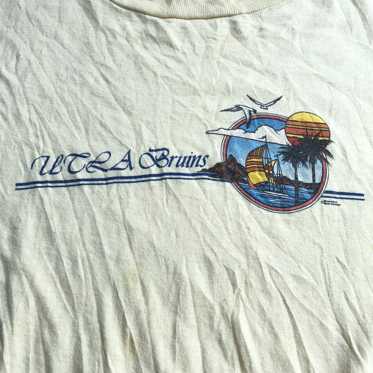 Anvil × Vintage Vintage Tee 70/80s UCLA BRUINS "Shoreline Sportwear" Size US L / EU 52-54 / 3 - 2 Thumbnail