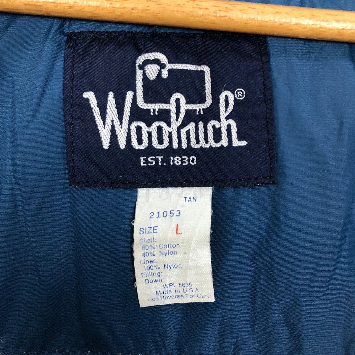 Woolrich Woolen Mills Vintage 80s Woolrich Sleeveless Down Vest Jacket Size US L / EU 52-54 / 3 - 13 Thumbnail