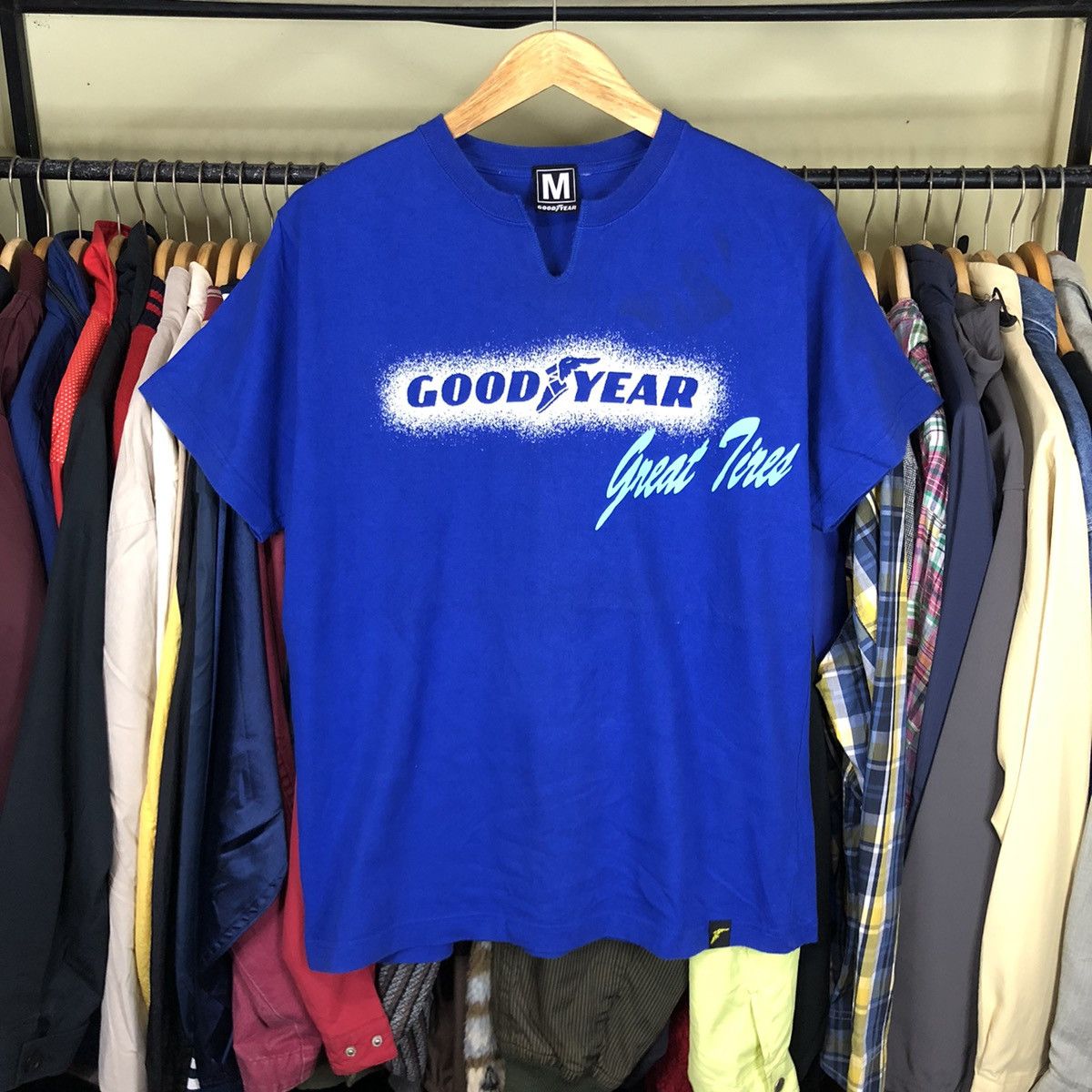 Formula 1 × Sports Specialties Vintage T-Shirt Good Year Racing Tires Size US M / EU 48-50 / 2 - 1 Thumbnail