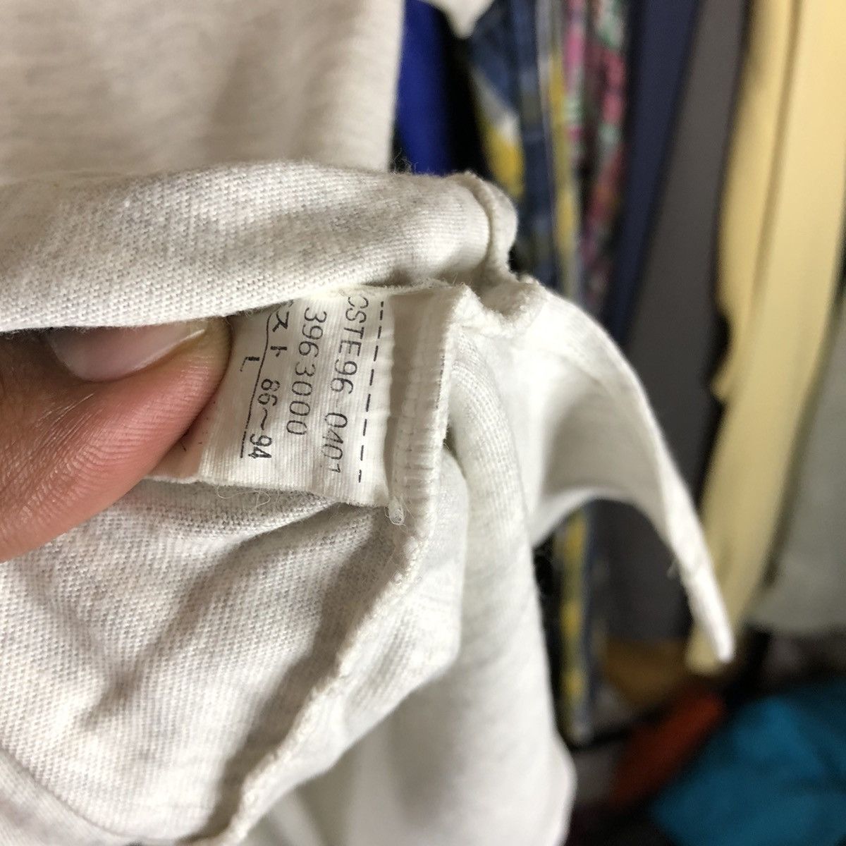 Renoma × Vintage Vintage T-Shirt 90s U.P Renoma Big Logo Size US L / EU 52-54 / 3 - 5 Thumbnail