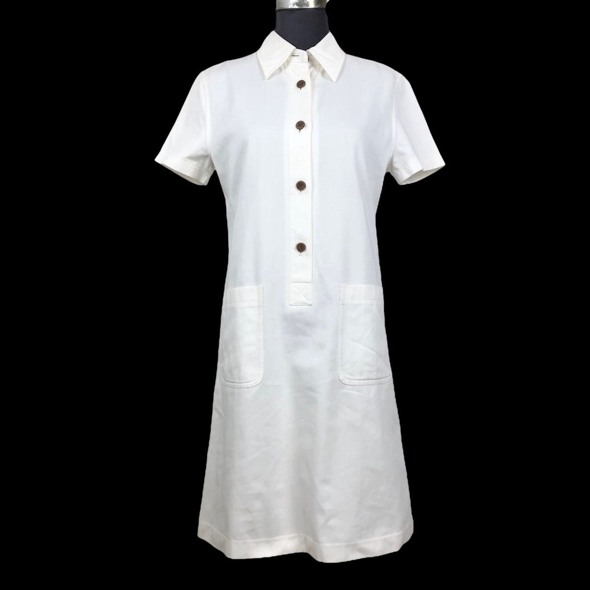 Burberry Burberrys Of London Blue Label Cotton Dress Size M / US 6-8 / IT 42-44 - 1 Thumbnail