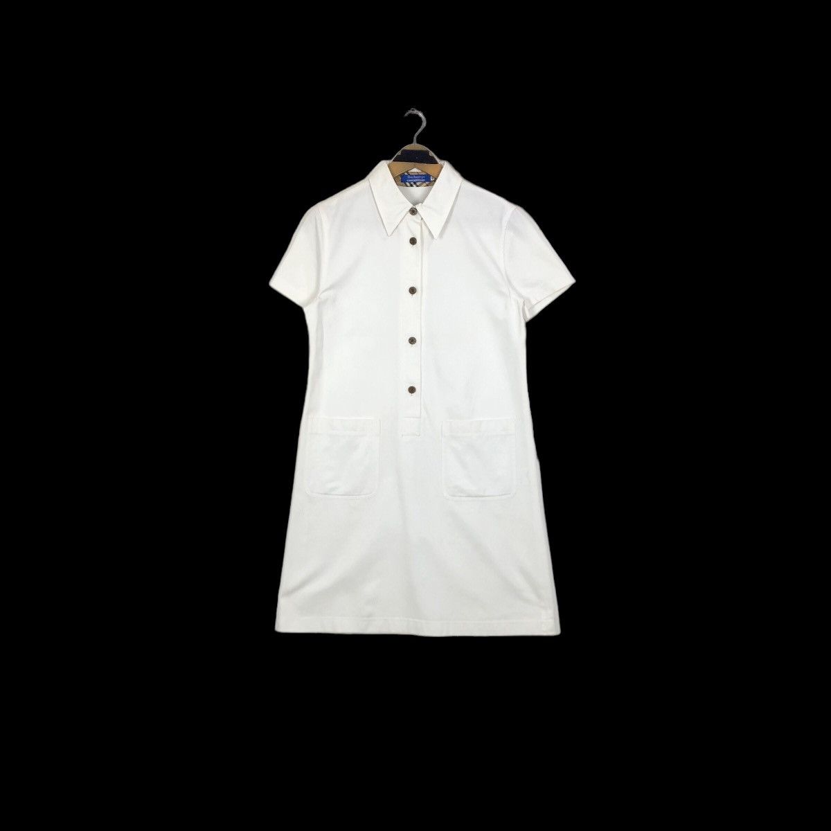 Burberry Burberrys Of London Blue Label Cotton Dress Size M / US 6-8 / IT 42-44 - 10 Thumbnail