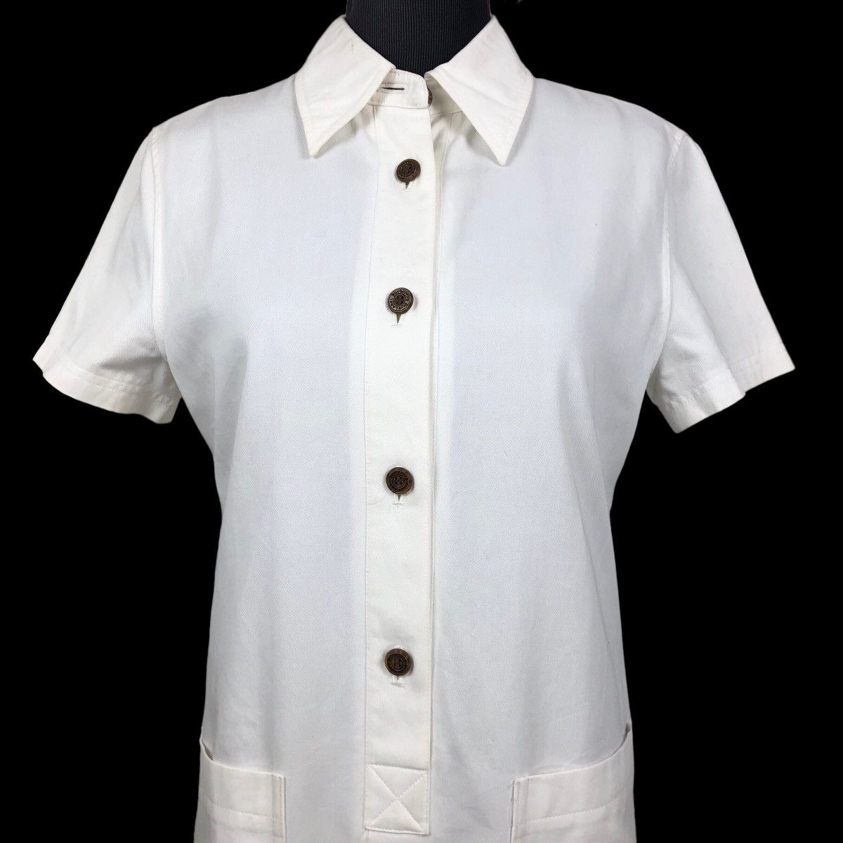 Burberry Burberrys Of London Blue Label Cotton Dress Size M / US 6-8 / IT 42-44 - 16 Thumbnail