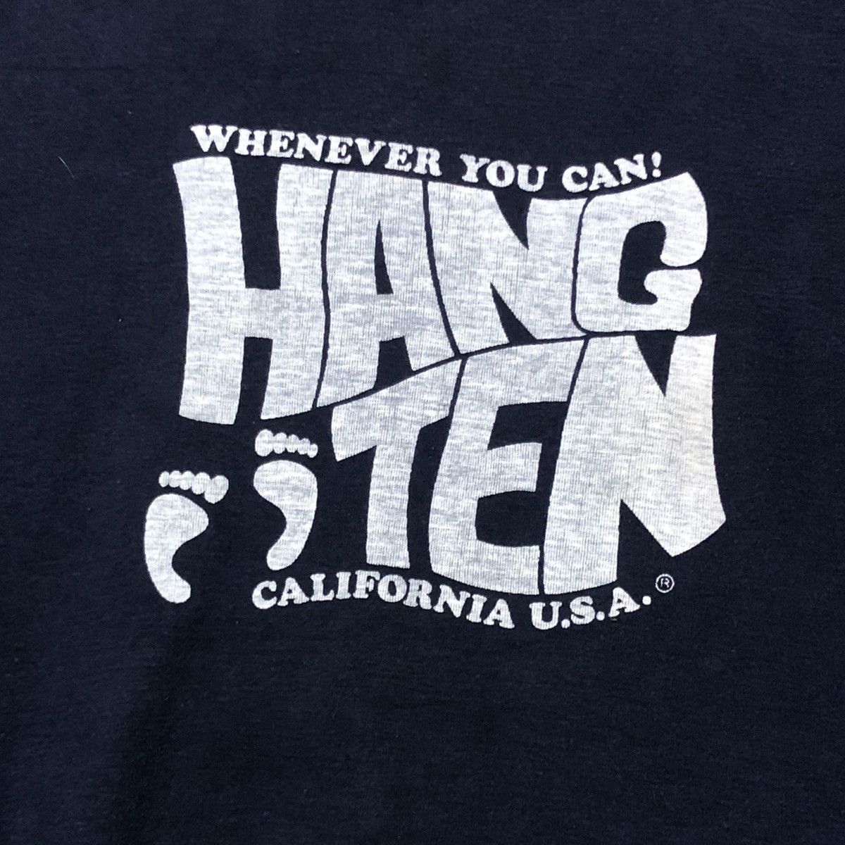 Hang Ten Vintage T-Shirt 80s Hang Ten Callifornia U.S.A Size US S / EU 44-46 / 1 - 3 Thumbnail