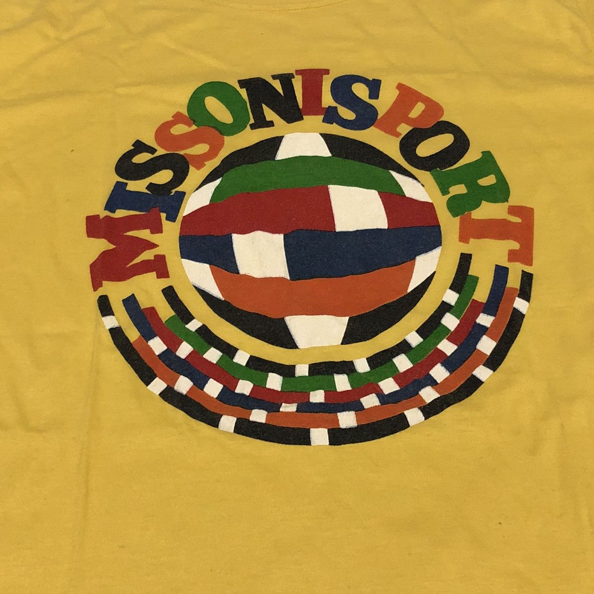 Missoni Missoni Sport Big Logo Tee Made In Italy Size US S / EU 44-46 / 1 - 6 Thumbnail