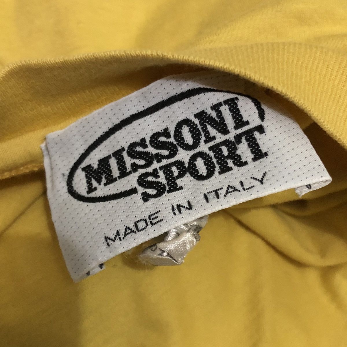 Missoni Missoni Sport Big Logo Tee Made In Italy Size US S / EU 44-46 / 1 - 3 Thumbnail