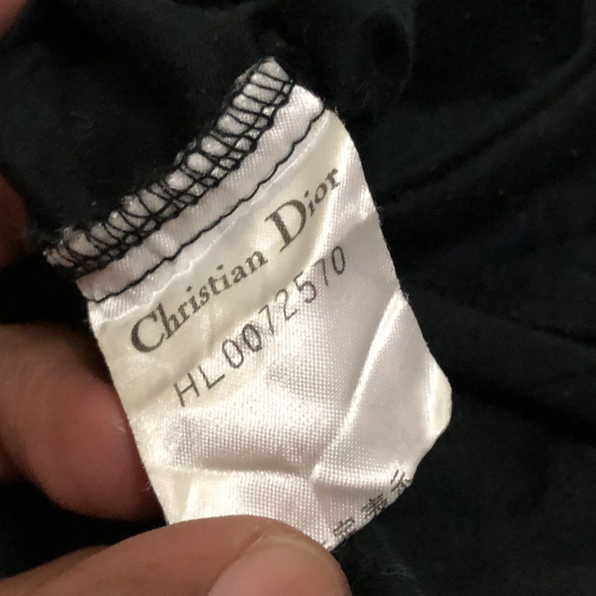 Christian Dior Monsieur × Vintage Vintage 90s Christian Dior Top Big Logo C.D Size M / US 6-8 / IT 42-44 - 6 Thumbnail