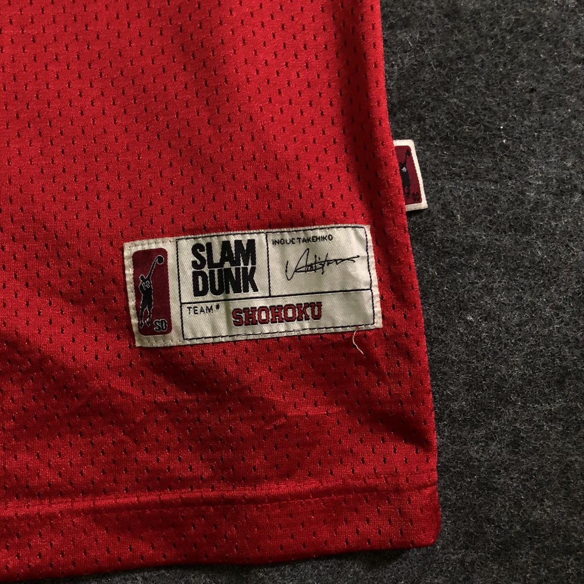 Anime × Cartoon Network × Japanese Brand Jersey Official Shohoku Slam Dunk Rukawa Anime Cartoon Size US L / EU 52-54 / 3 - 8 Thumbnail