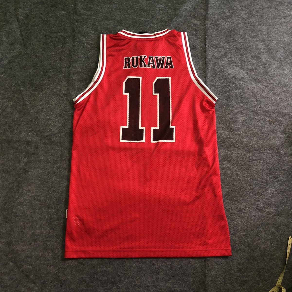Anime × Cartoon Network × Japanese Brand Jersey Official Shohoku Slam Dunk Rukawa Anime Cartoon Size US L / EU 52-54 / 3 - 2 Thumbnail
