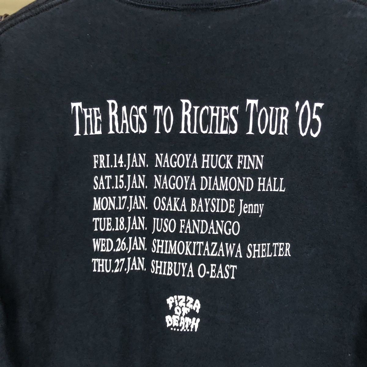 Anvil × Band Tees × Vintage Ken Yokoyama Hi Standard Pizza Of Death Records Tour 2005 Size US S / EU 44-46 / 1 - 4 Thumbnail
